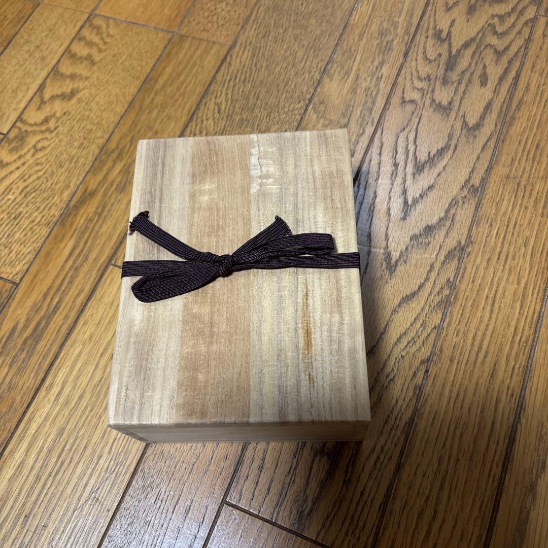 赤間硯　名工　堀尾卓司　[新品美品　共桐箱　希少彫刻硯