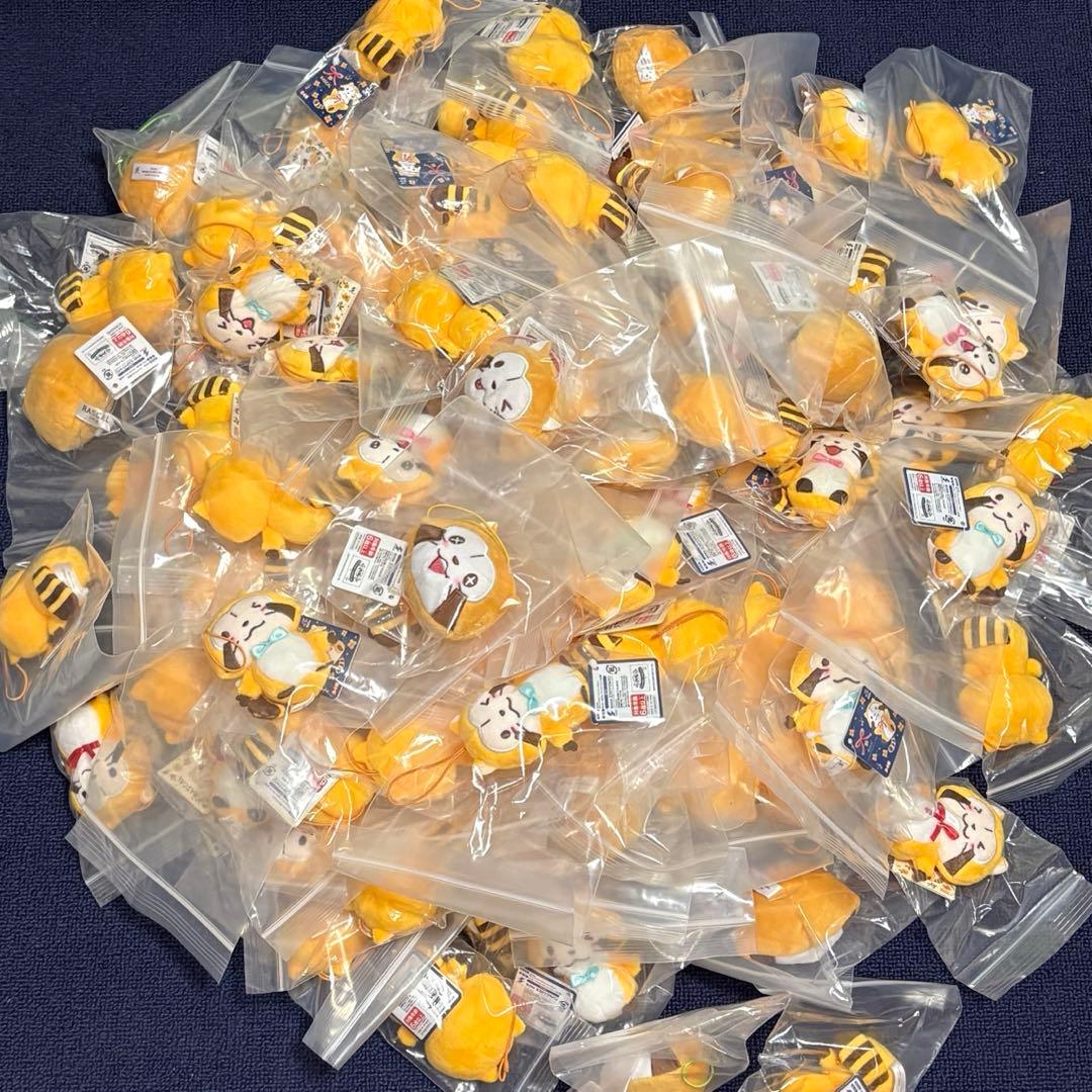ラスカル ぬいぐるみストラップ フェイス あらいぐま 約100点