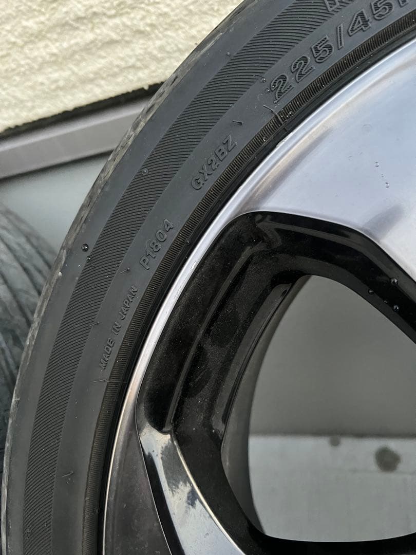 4本セット　ホンダ　ジェイド後期　18インチ　純正ホイール