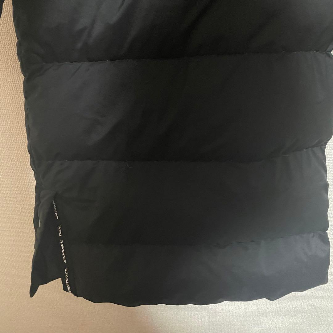 【美品】ノースフェイス　ロングダウン　ダウンジャケット　ブラック　メンズS