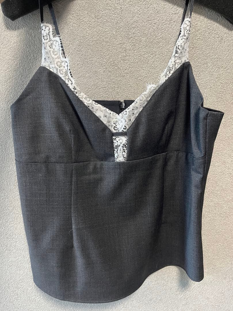 【ccc】Gajess テイラーレースキャミソール