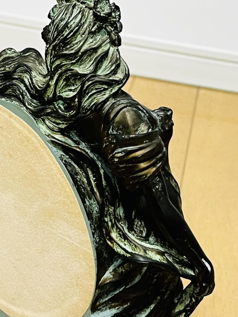 アールヌーボー　スタンドミラー