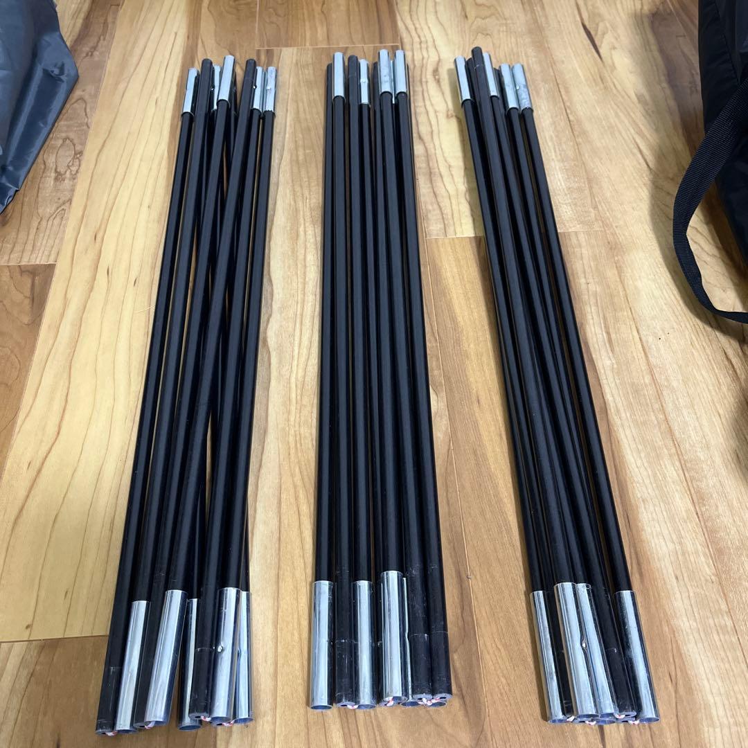 フィールドア　FIELDOOR トンネルテント480 3〜4人用　説明書付き