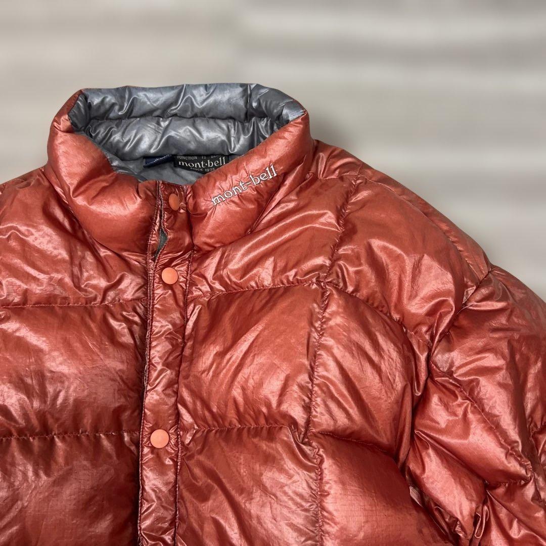 ☆mont-bell U.L.ライトダウンジャケット 廃盤モデル XL エンジ☆