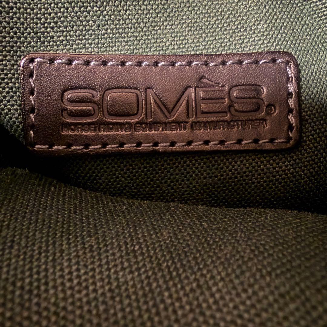 【美品】SOMES SADDLE ソメスサドル レザー　ショルダーバッグ