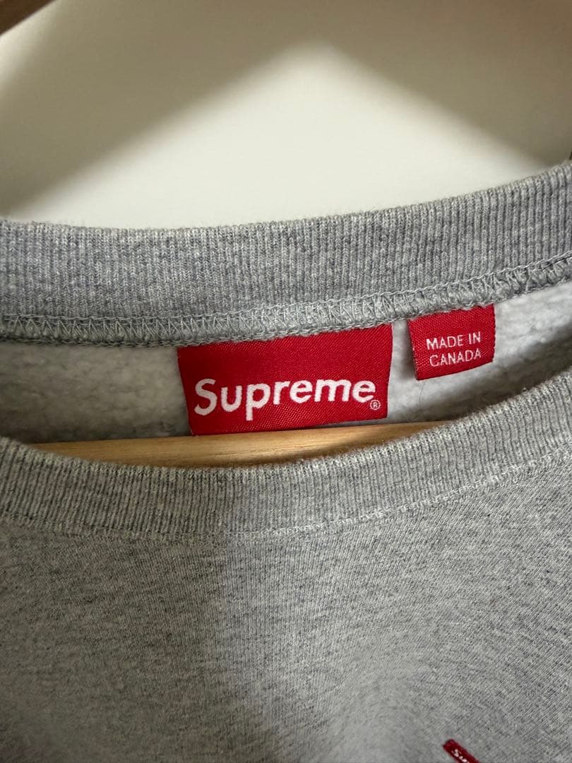 トップス supreme small box crewneck M