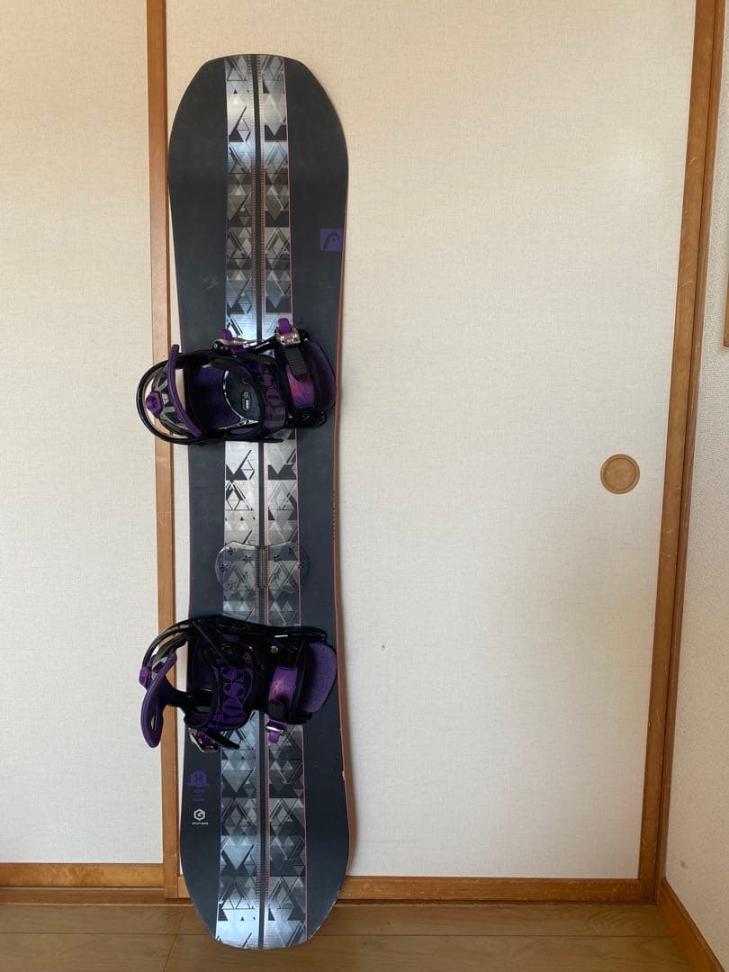 【軽量】 HEAD + ROSSIGNOLレディース スノーボード 2点セット