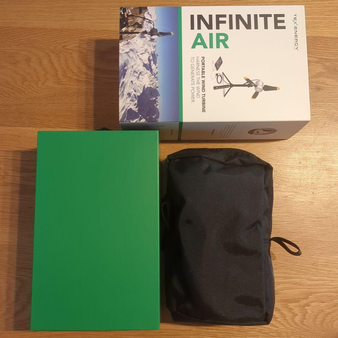 Infinite Air　ポータブル風力発電機