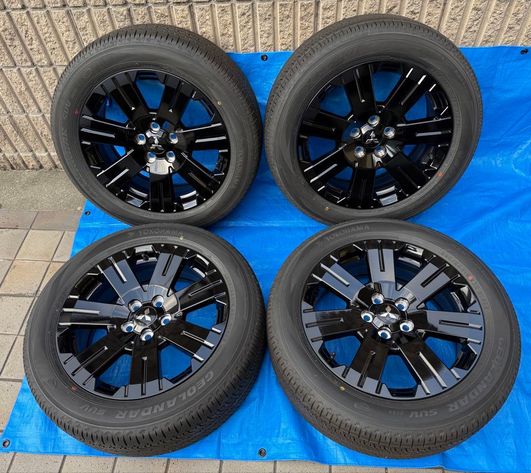 デリカD5 シャモニー　純正ホイール＆タイヤ4本セット【新車外し品】