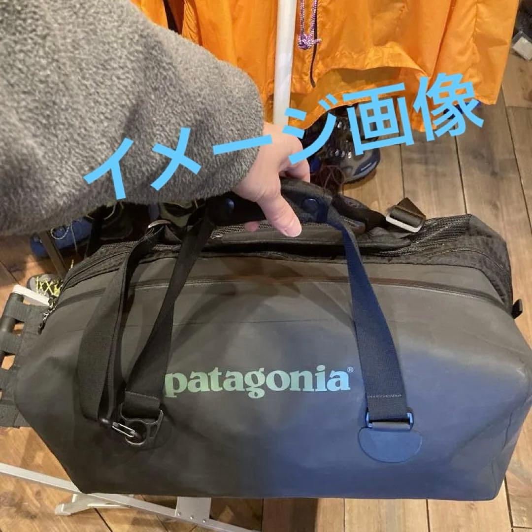 Patagonia ブラック ダッフルバッグ 防水
