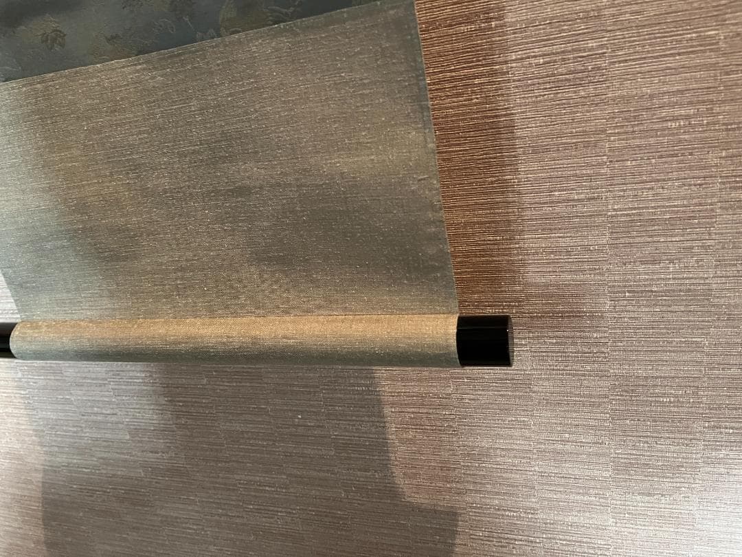 立花大亀　一行　軸　松無古今色　茶道具