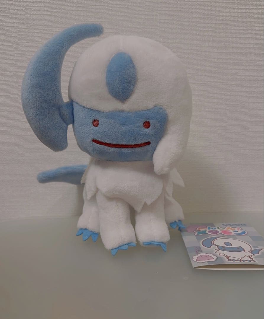 【タグ付き】へんしん！メタモン アブソル ぬいぐるみ