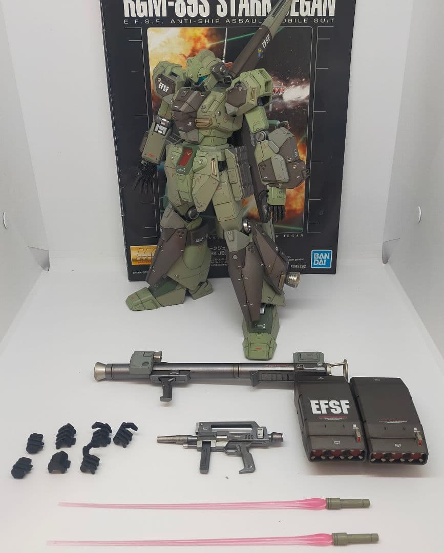 MG スタークジェガン 全塗装完成品