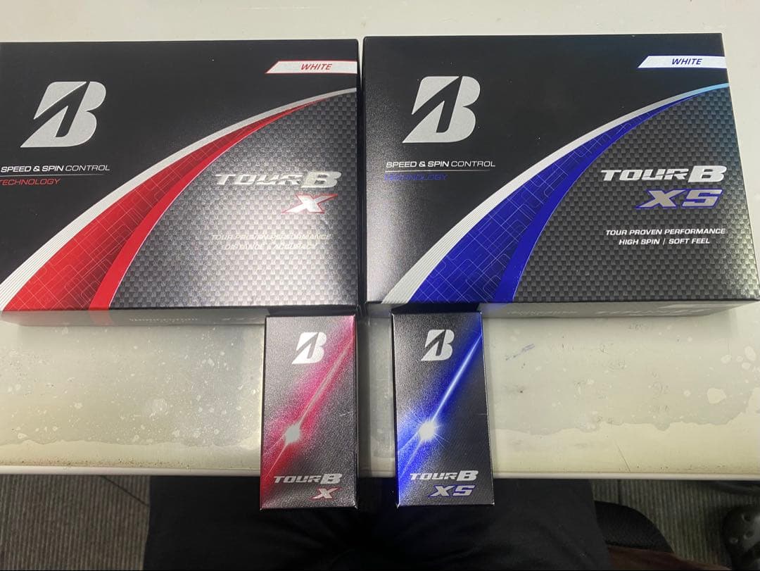 2026 TOUR B X & XS ゴルフボール 各1ダースセット　おまけ付