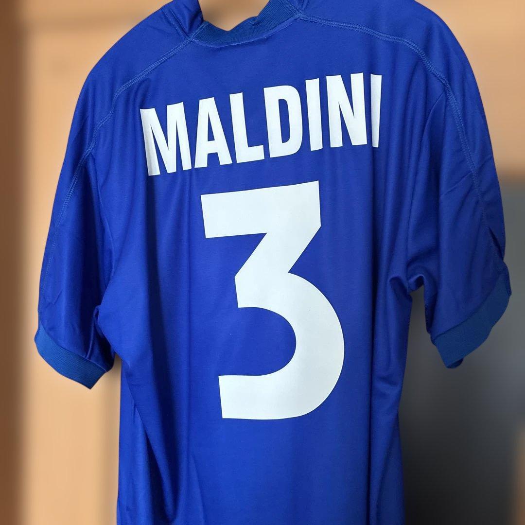 イタリア代表 ユニフォーム　マルディーニ　MALDINI 3番 M