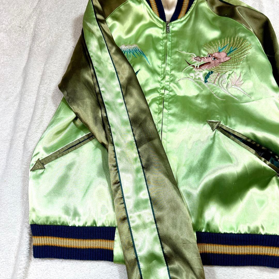 東洋エンターブライズ クローバーリーフ　スカジャン リバーシブル 2way