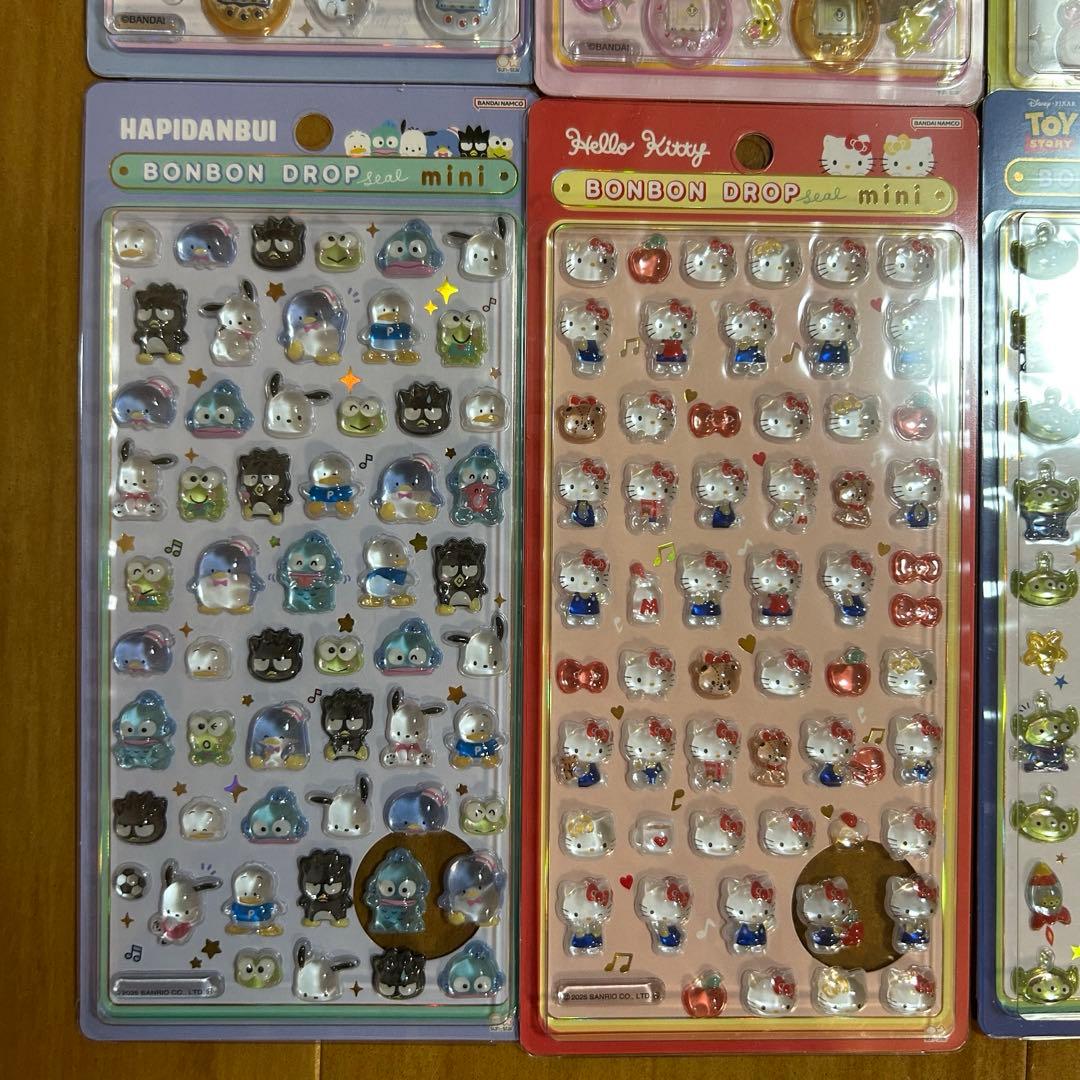 【正規品】ボンボンドロップシール 6点まとめ売り