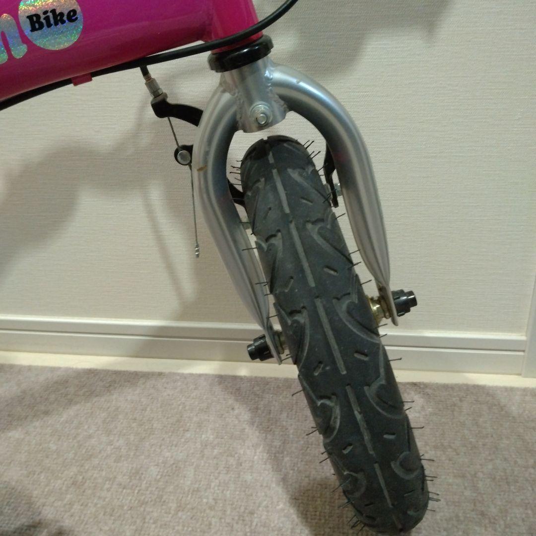 へんしんバイク　ピンク　１２インチ