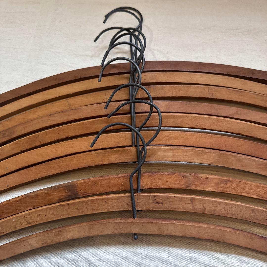 VINTAGE HANGER ヴィンテージ アンティーク ハンガー セット 字入