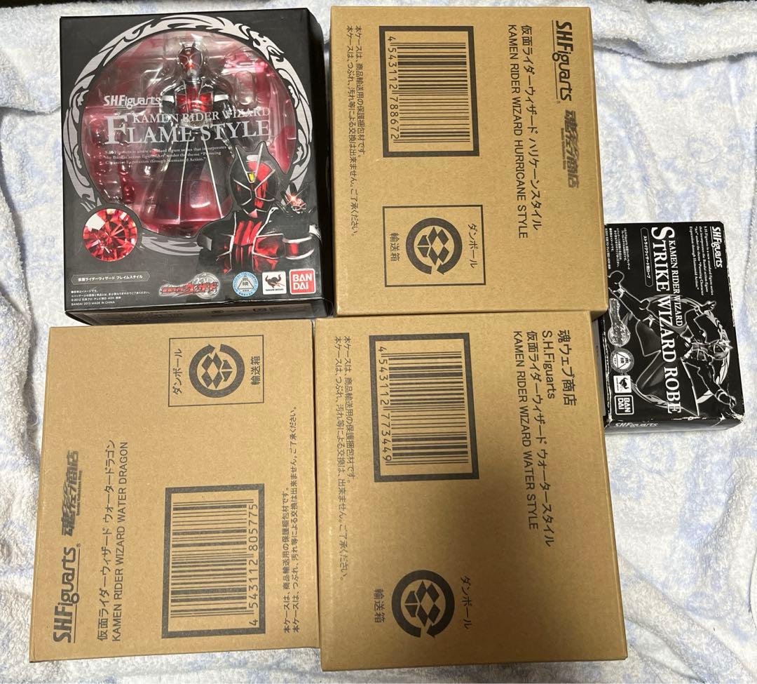 仮面ライダー ウィザード S.H.Figuarts 15点セット