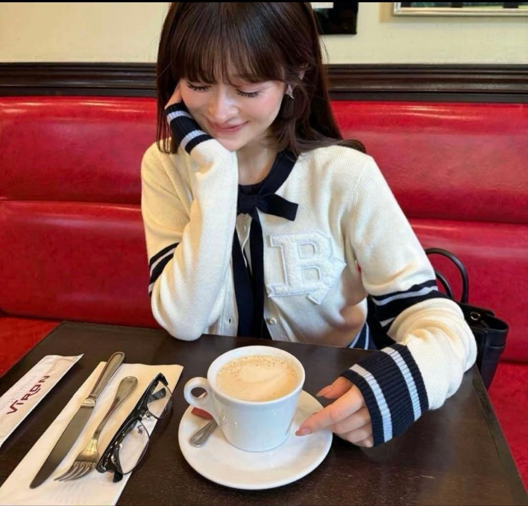 bibiy B. CLUB TIE CARDIGAN 新品即発送