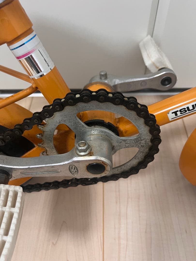 ミニ自転車　アンティーク　ツノダ　豆チャリ