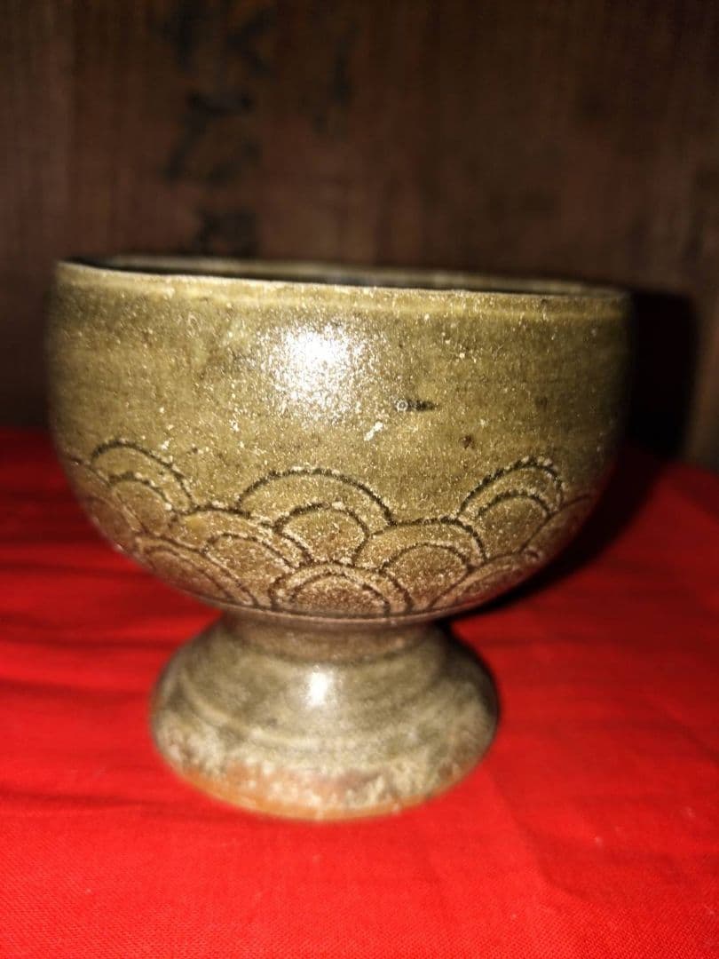 高麗青磁馬上盃