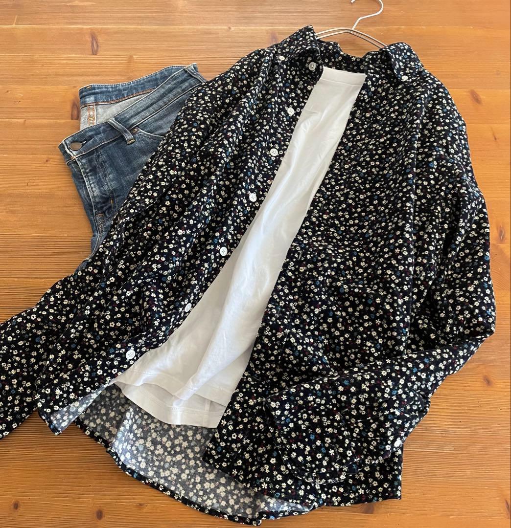 未使用　SENTINEL DECIDE 上質コーデュロイシャツ　大きめゆったり