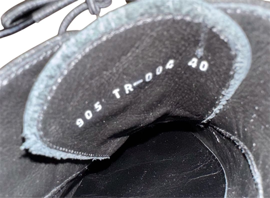 【美品】　ショセ　トラベル　シューズ（ウイングチップ）ブラック