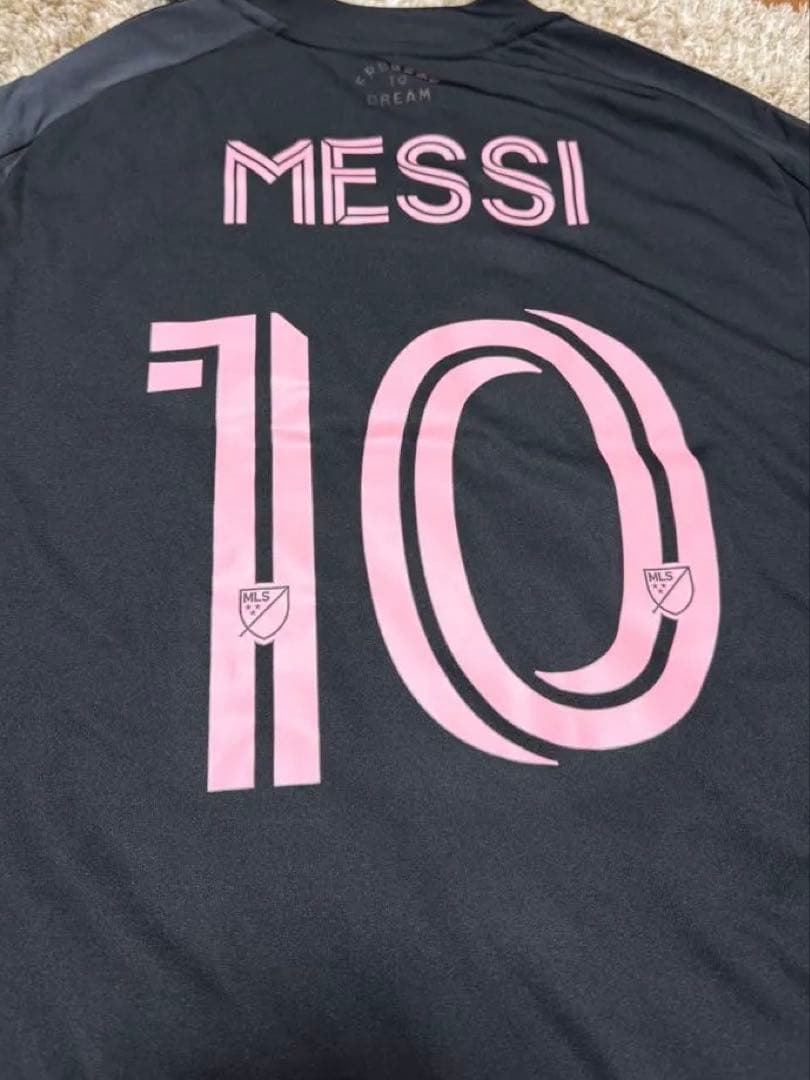 正規品 インテルマイアミ25/26 アウェー リオネルメッシ10 XL