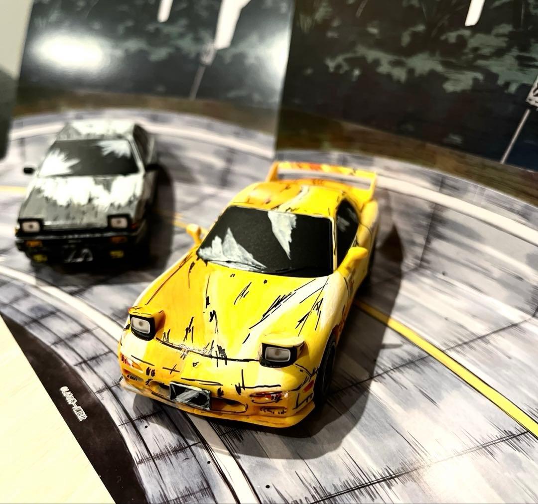 頭文字D 漫画風　二次元塗装