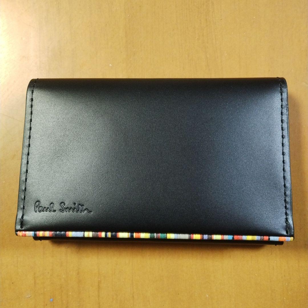 【新品】Paul Smith ブラック 名刺入れ　期間限定本日21時まで値下げ