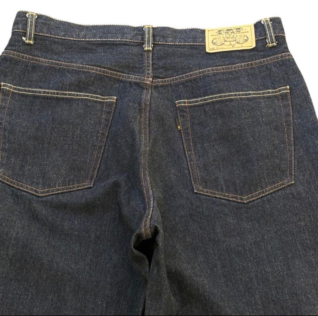 美品F.A.T. デニム FATサイズ 赤耳 セルヴィッチ ワイドテーパード