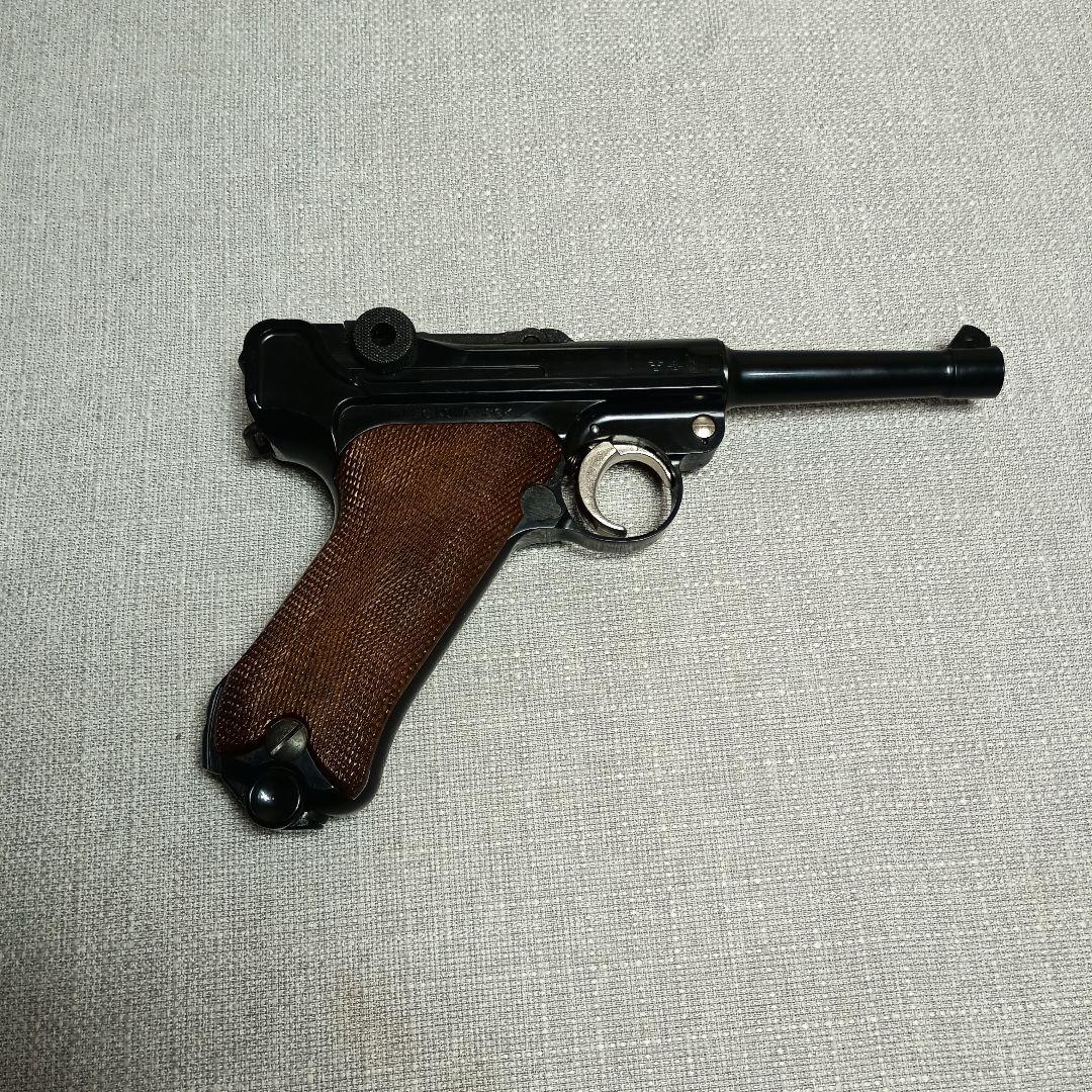 ポイント製 コッキングエアガン ルガーP08 トイガン 18才以上用