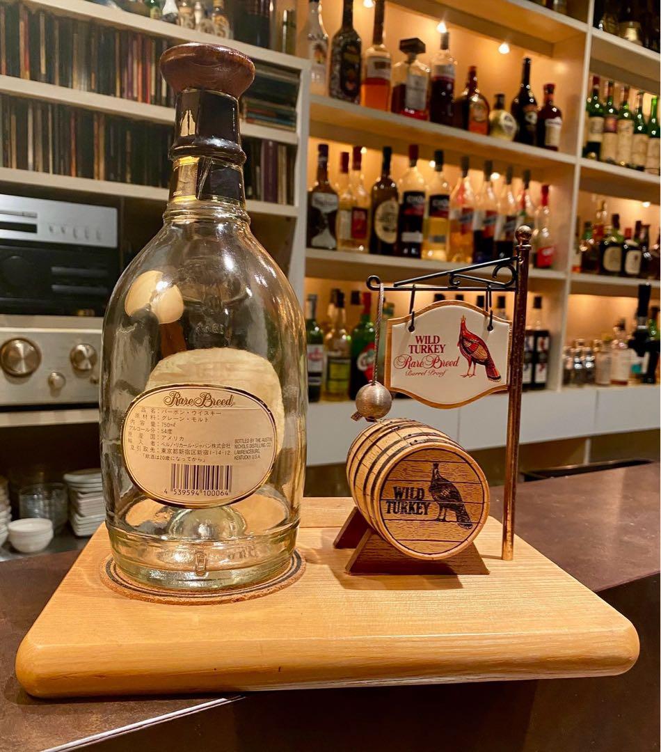 ワイルドターキー レアブリード用ディスプレイ台 ビンテージ品！超レア！美品！