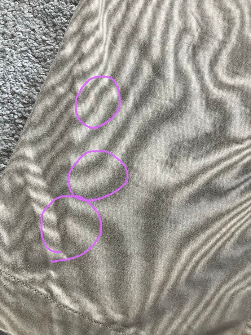 スピックアンドスパン　Higuchi×S チノワイドパンツ(サイン入り)