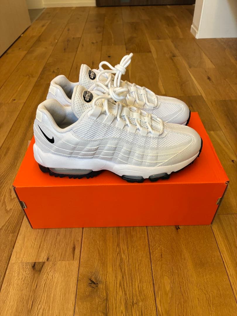 NIKE エアマックス95G ホワイト　ゴルフシューズ