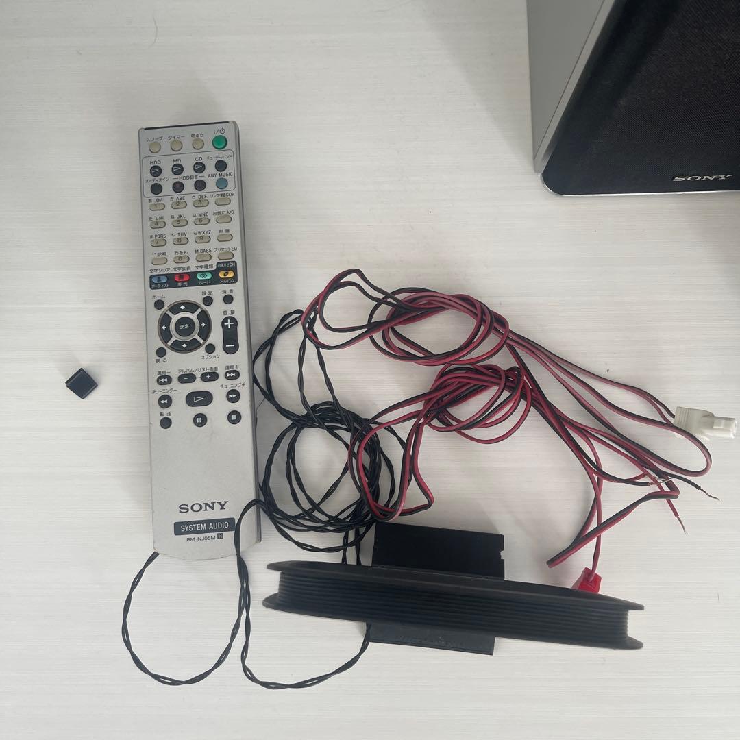 値下げ　SONY HDDコンポ NAS-M75HD オーディオ コンポ