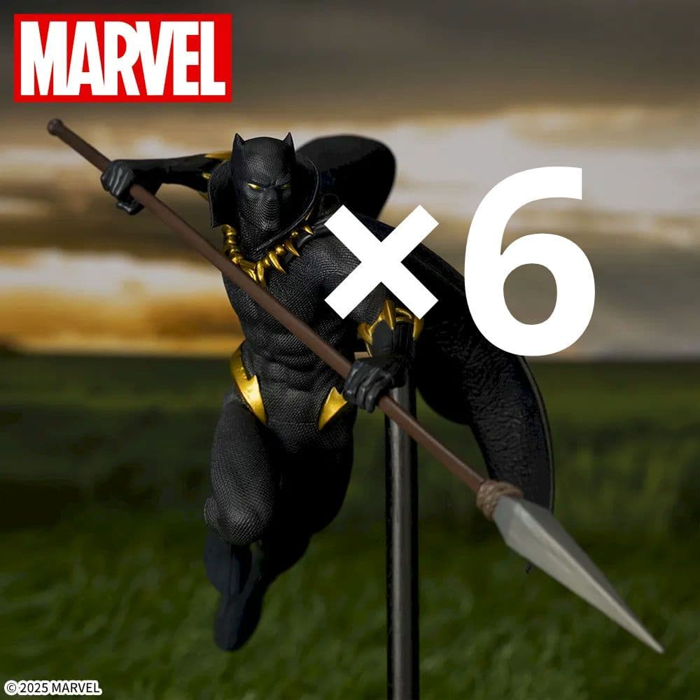 MARVEL ACT/CUT プレミアムフィギュア ブラックパンサー フィギュア