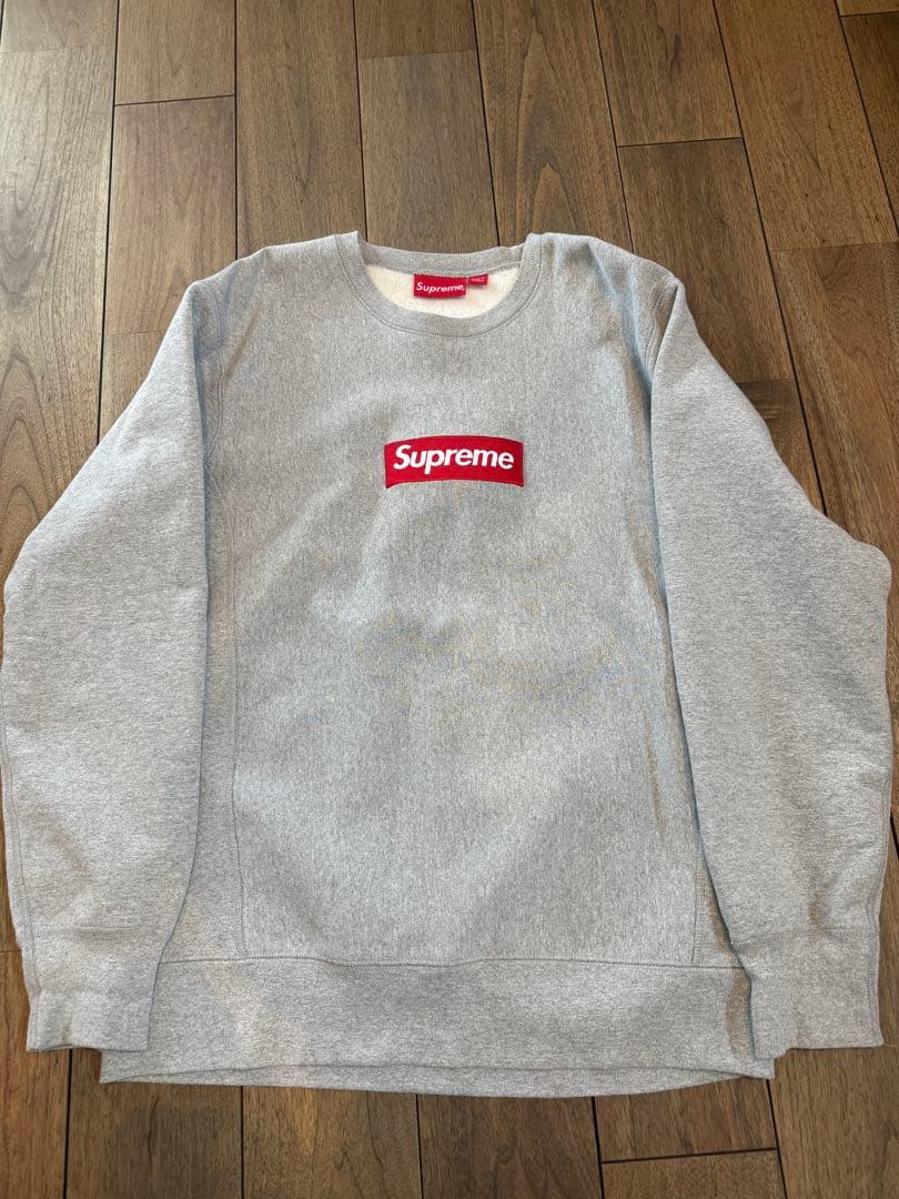 Supreme 15AW ボックス ロゴ クルーネック スウェット トレーナー