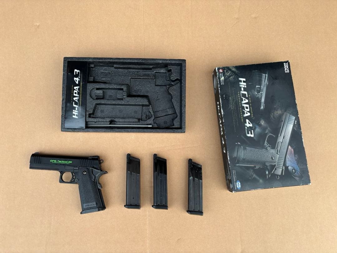 東京マルイ　ハイキャパ4.3本体 マガジン3本
