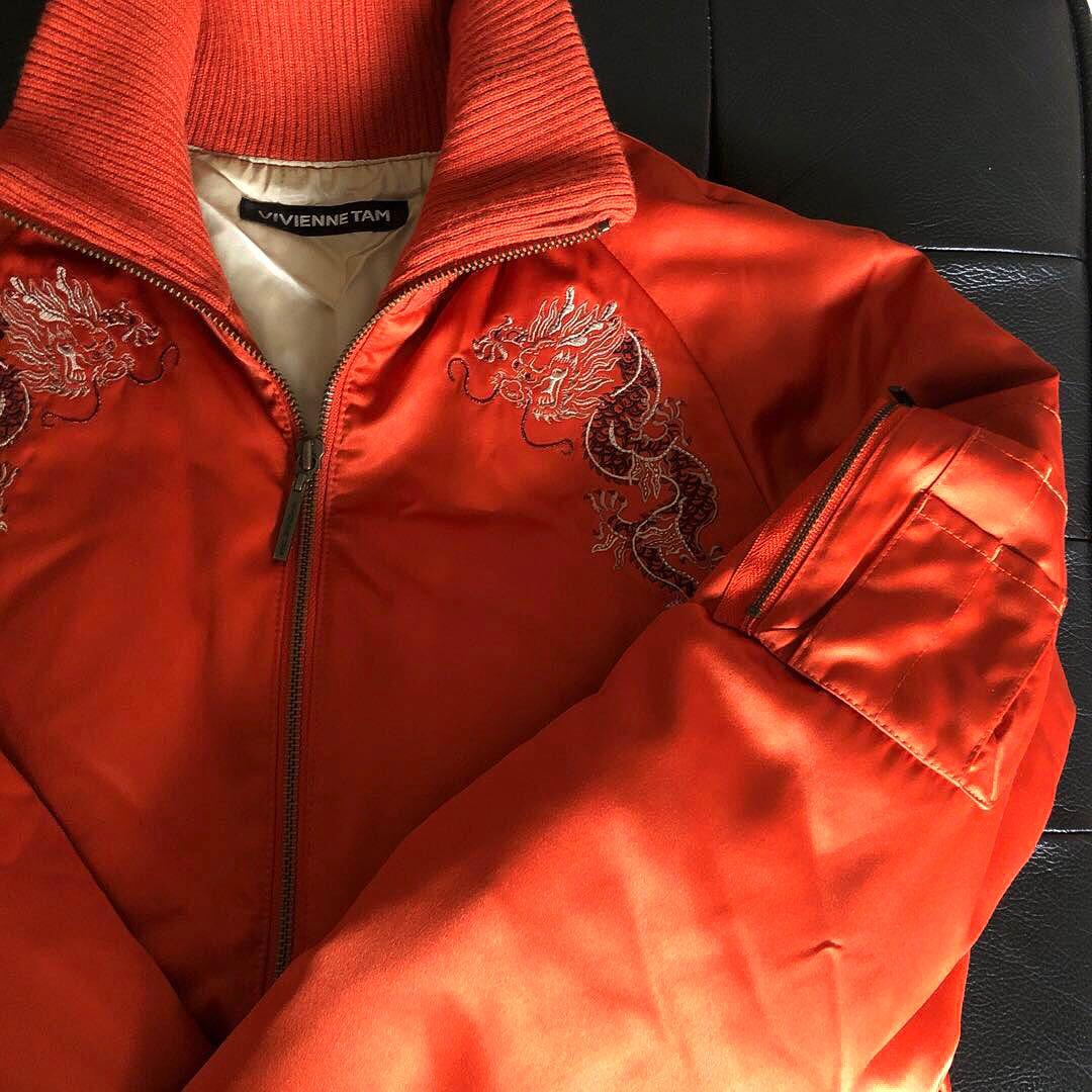 最終値下‼︎【VIVIENNE TAM】ヴィンテージスカジャン ブルゾン 美品