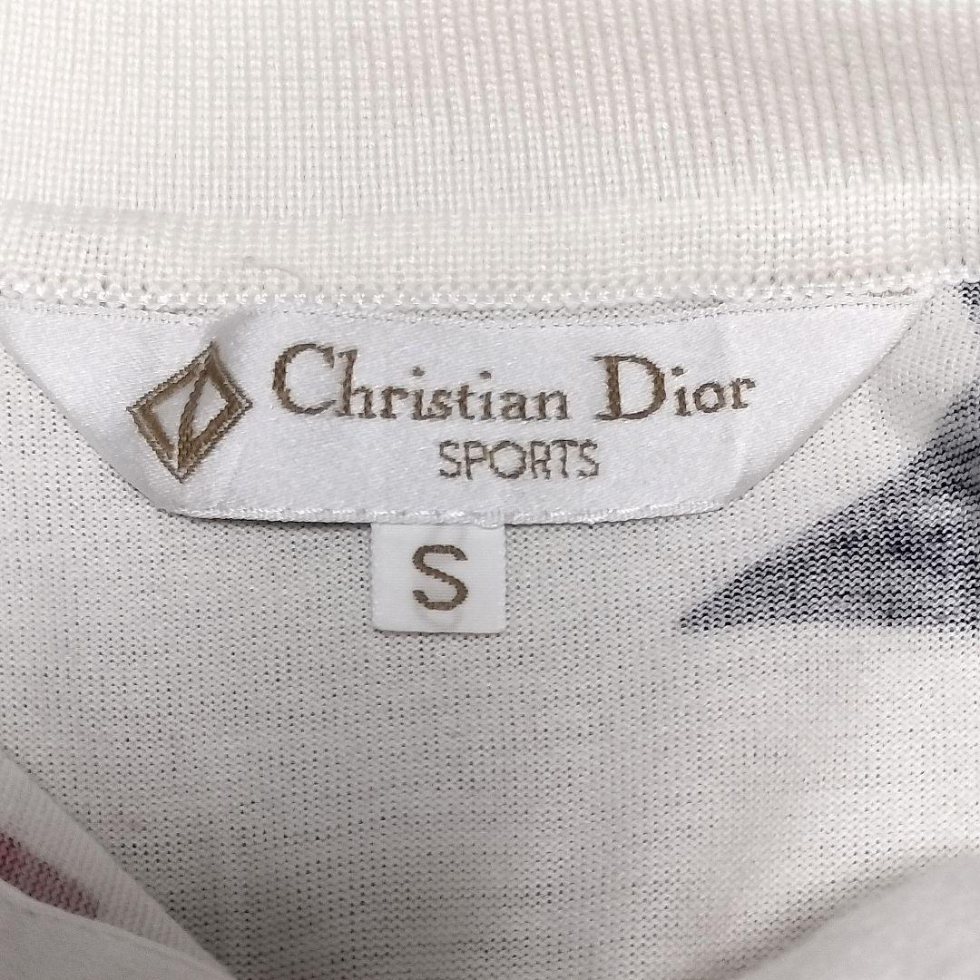 【一期一会】希少 Christian Dior SPORTS 長袖ポロシャツ
