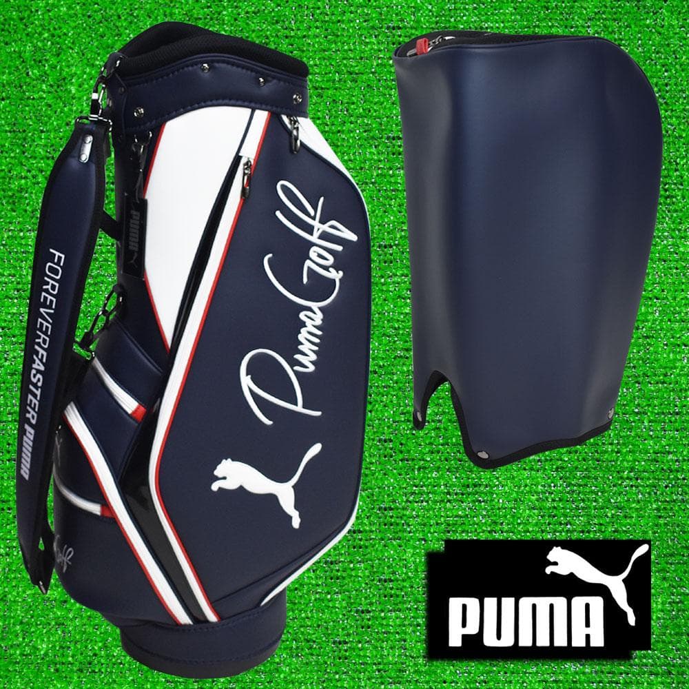 PUMA/プーマ ゴルフ キャディバッグ９型【ディープネイビー】新品！