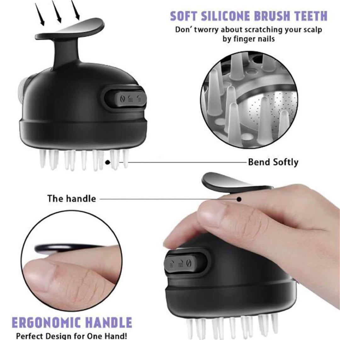 シャワー ヘッド 3機能 スパ シャワーヘッド ヘッドスパ ブラック バス用品