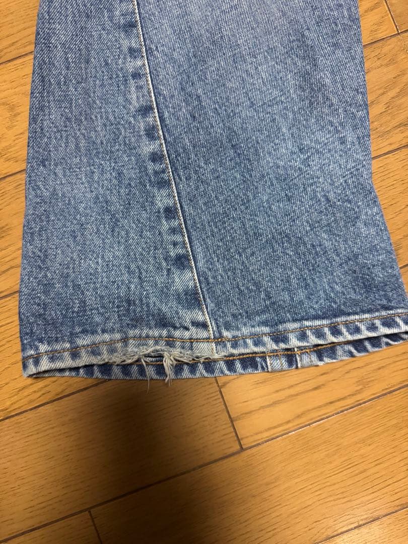 NVRFRGT ネバーフォーゲット　デニム　twisted denim