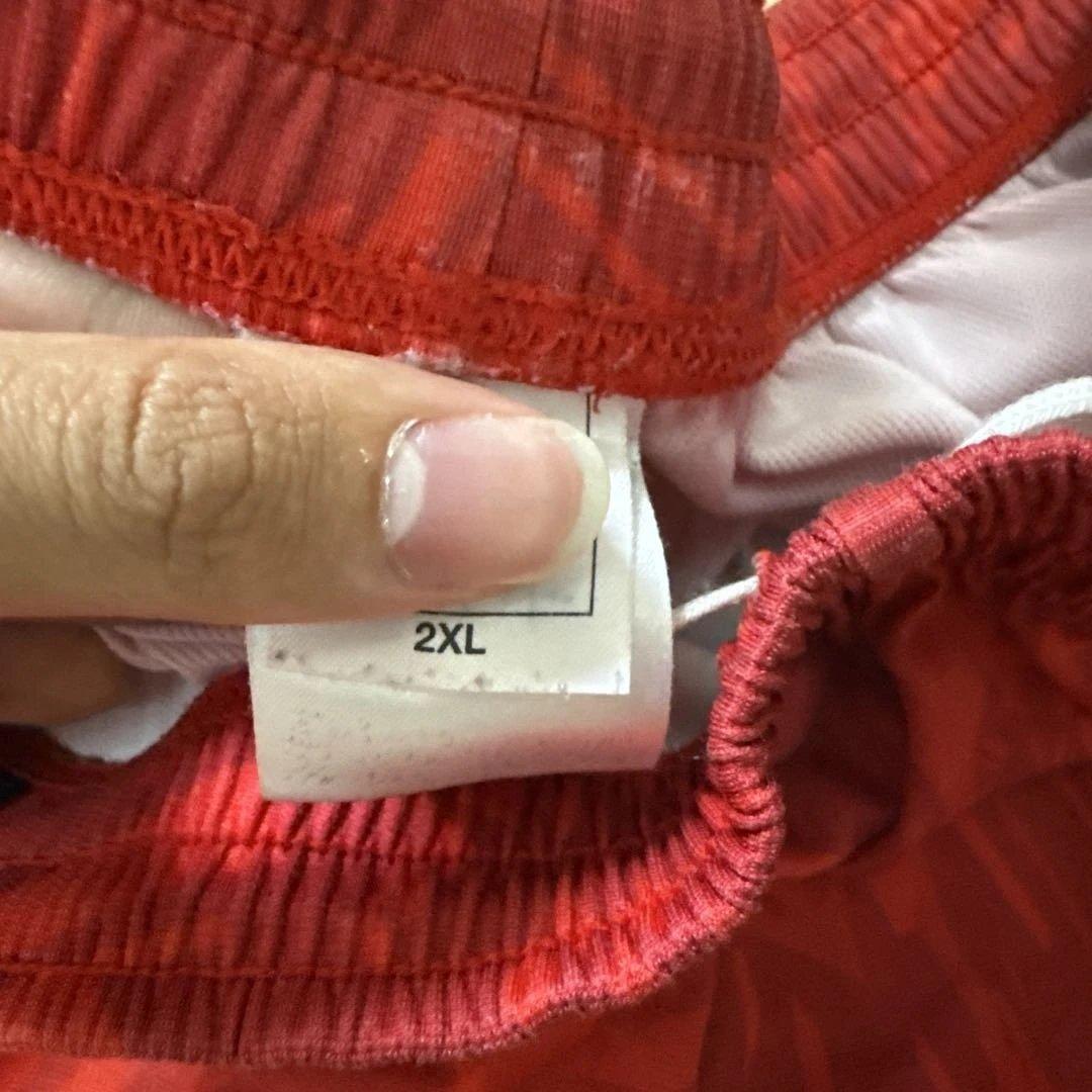 Mizuno レッドグラデーションパンツ 2XL