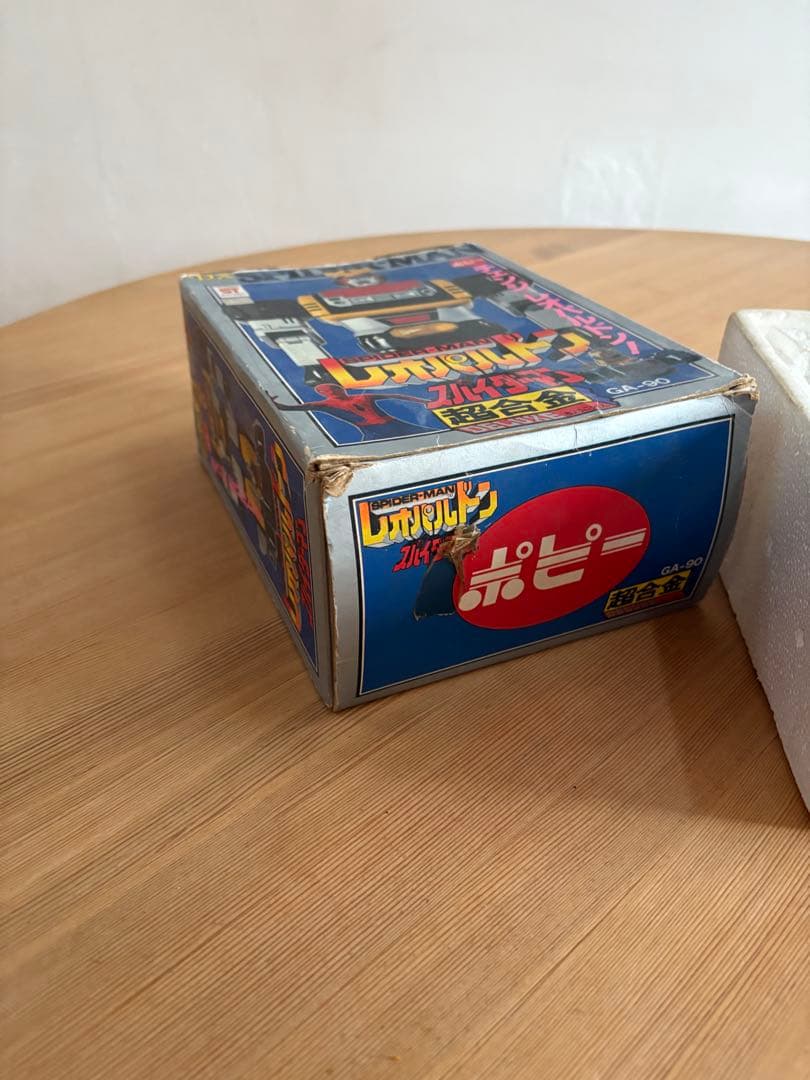 レオパルドン　DX超合金　GA-90 スパイダーマン 当時もの