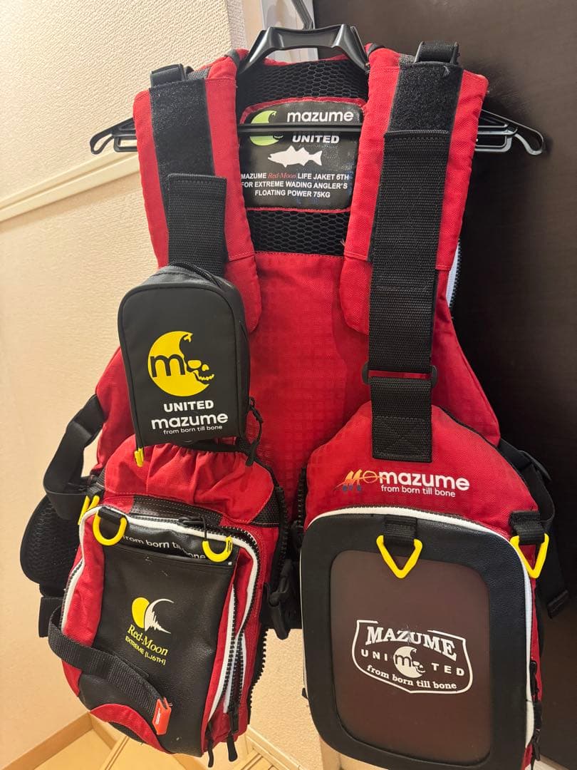 mazume ライフジャケット レッド