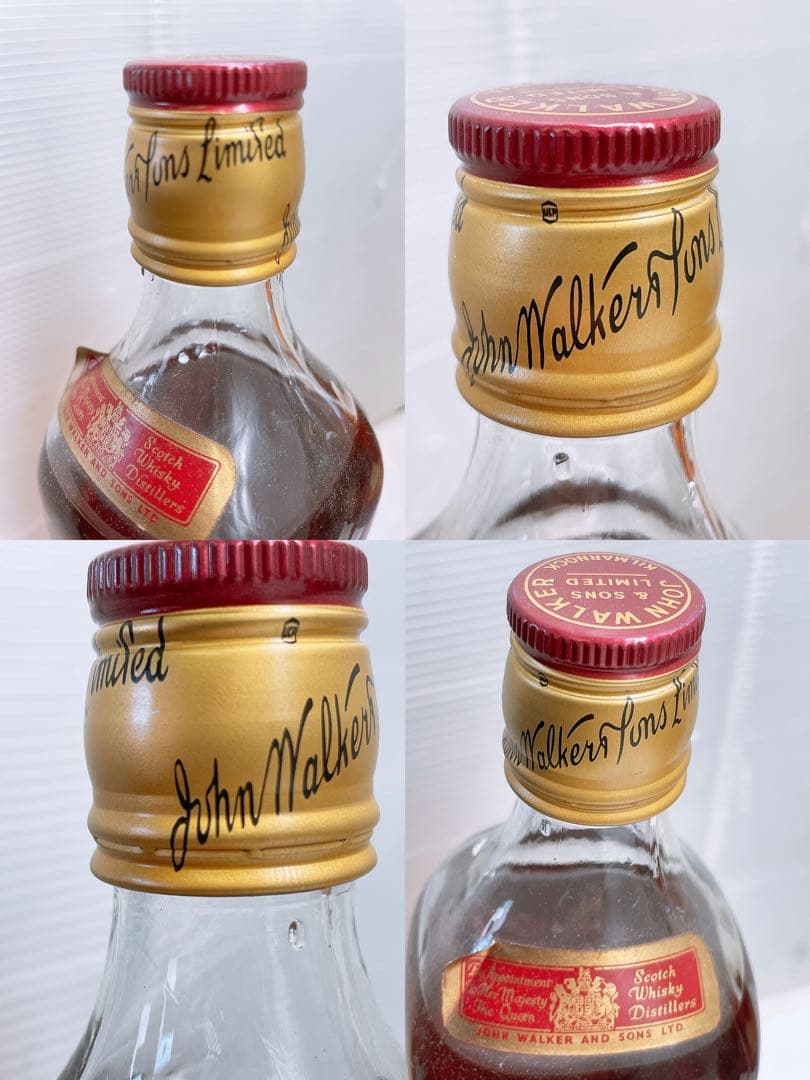 未開栓古酒★ウイスキー Johnny Walker スウィング など6点まとめて
